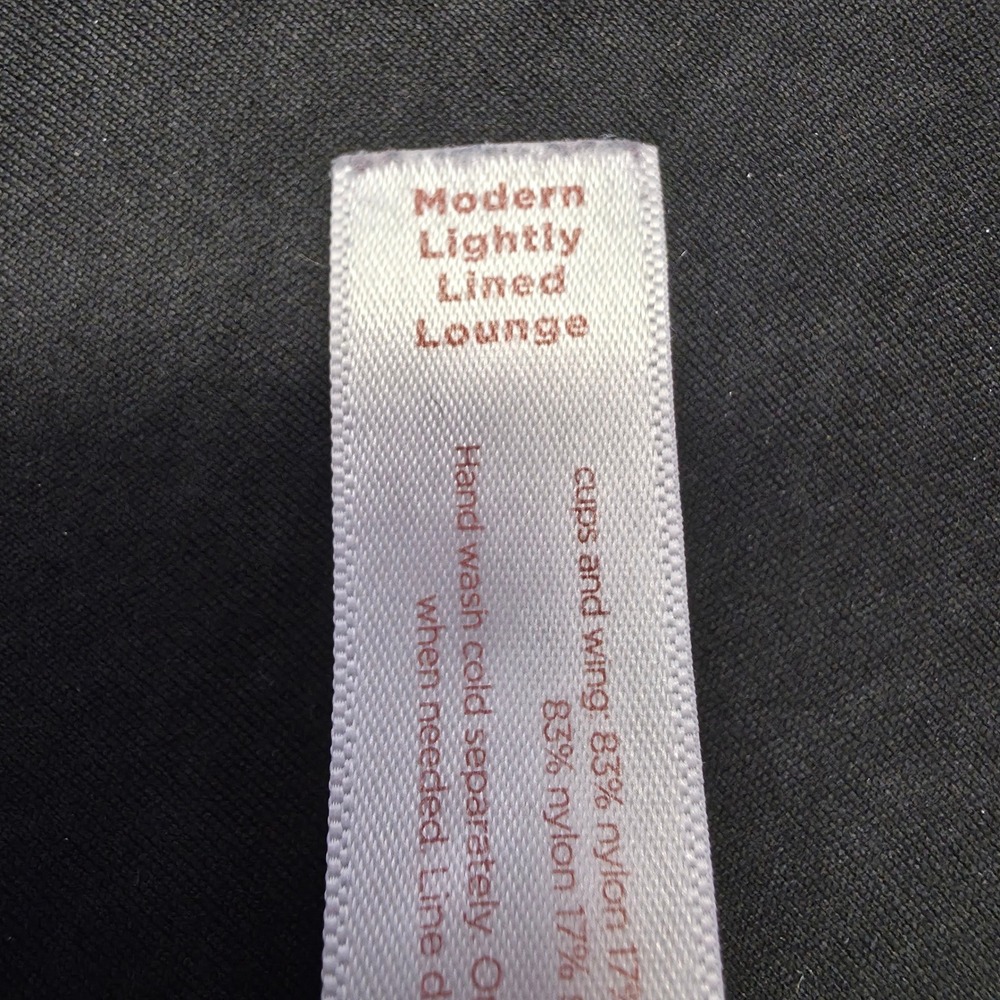 Cacique Modern Lightly Lined Lounge Bra 38F/40F Lot of 2 Gray Padded Discontinue - Picture 4 of 16